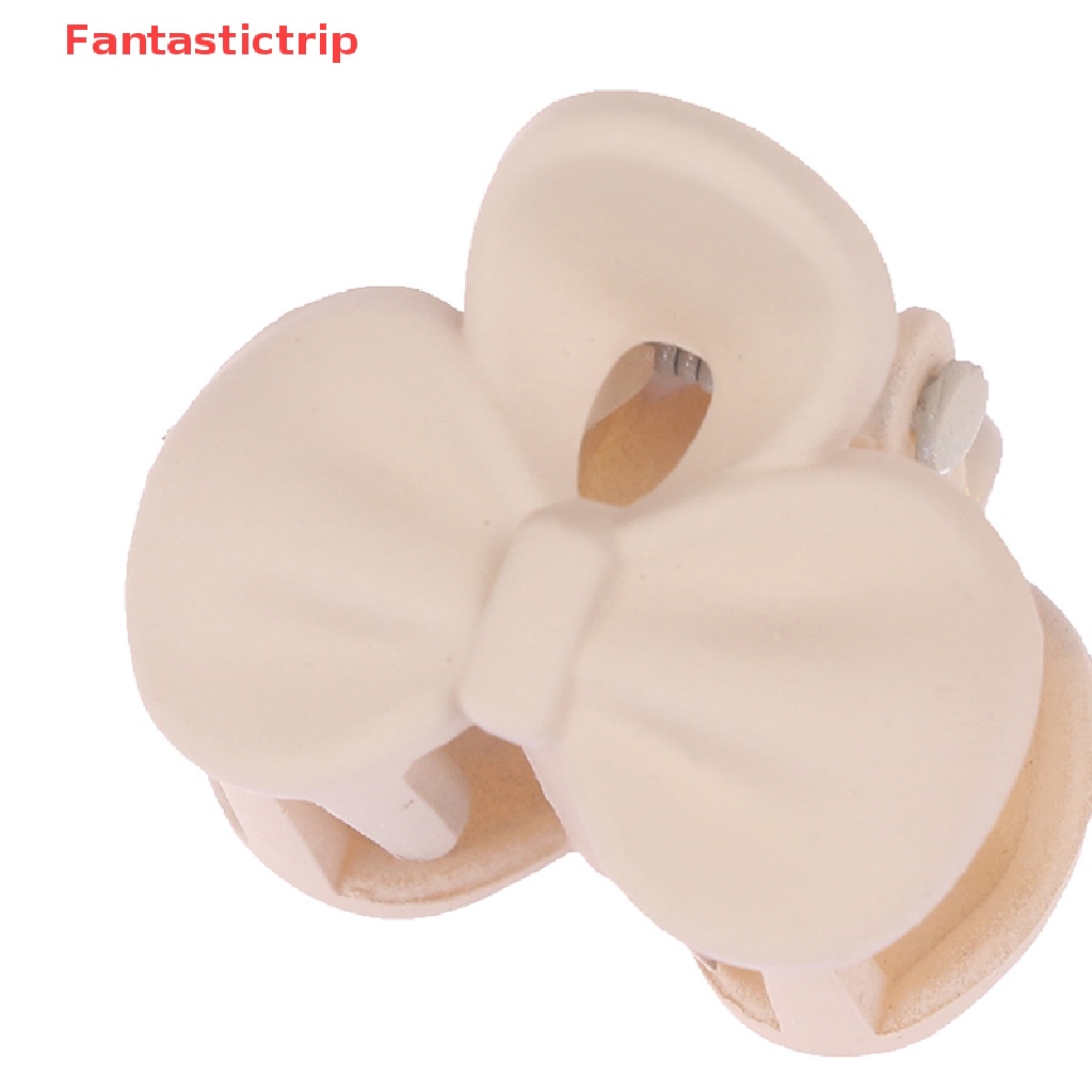 Set 10 Kẹp Tóc Càng Cua Nhỏ Hình Ngôi Sao / Bướm Màu Kẹo Ngọt Cho Bé Gái