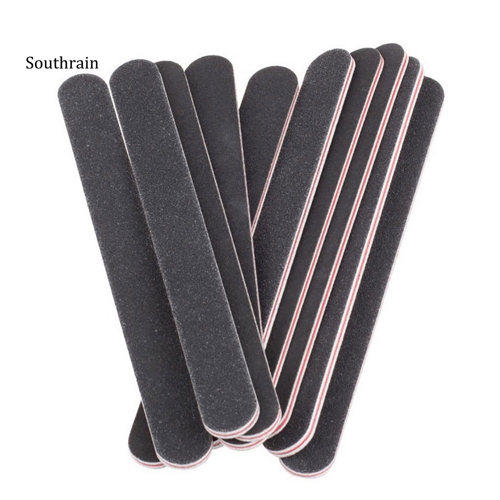 Bộ 10 Cây Dũa Móng Tay 100 / 180 Grit