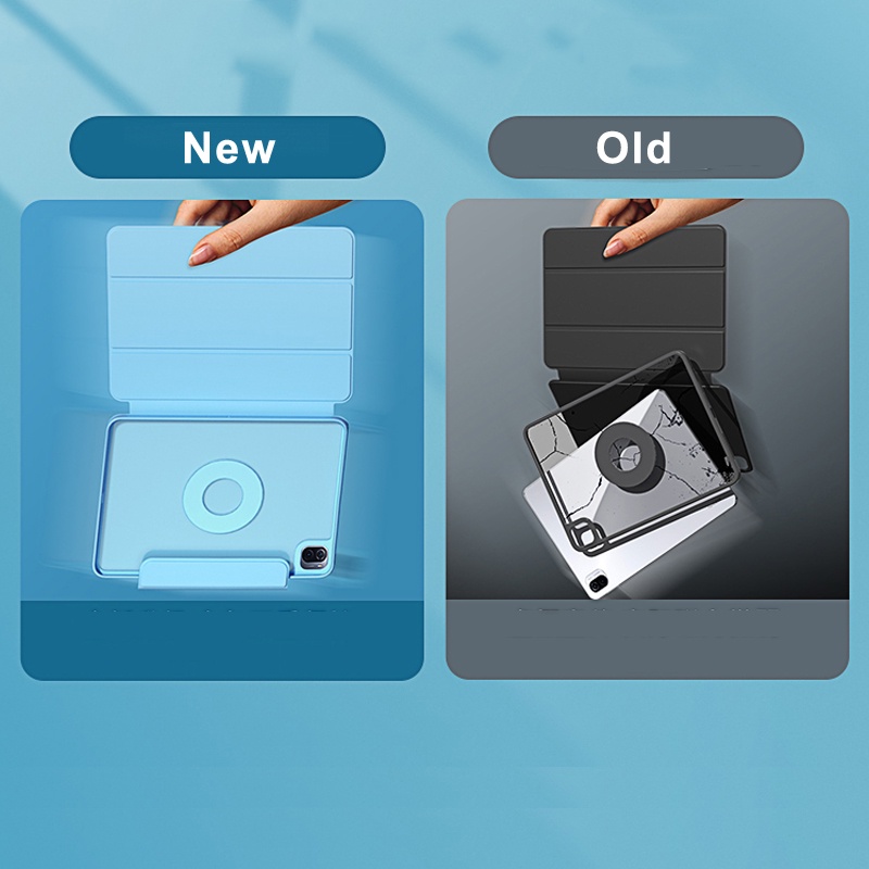 Bao Da Máy Tính Bảng Từ Tính Có Thể Tháo Rời Cho Xiaomi MI Pad 5 Case MiPad 6 Pro 2023 Redmi Pad 10.61 "Xiaomi MiPad 5 Pro Ốp