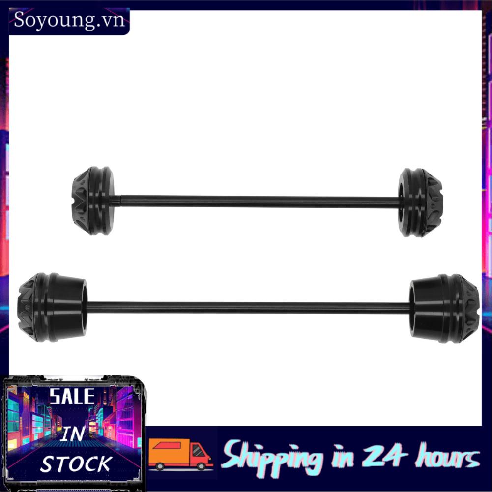 Soyoung Wheel Axle  Fall Stick Motorcycle Protection Ball Front and Rear Axles for Motorbike