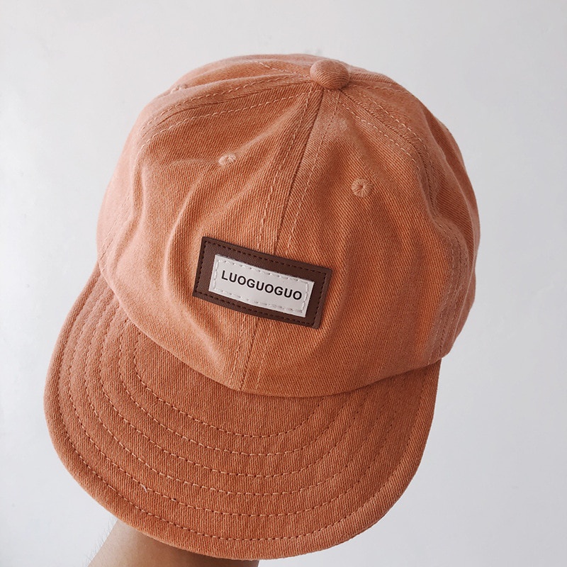 Mũ Lưỡi Trai Cotton Mềm Mại In Họa Tiết Chữ Thời Trang Xuân Hè Cho Bé