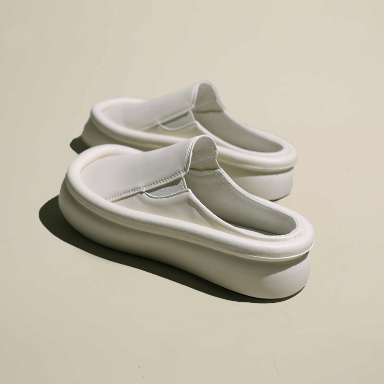 Hàng Mới Về Dép Mũi Vuông Đế Bằng Thời Trang Mùa Hè 2023 Dành Cho Nữ