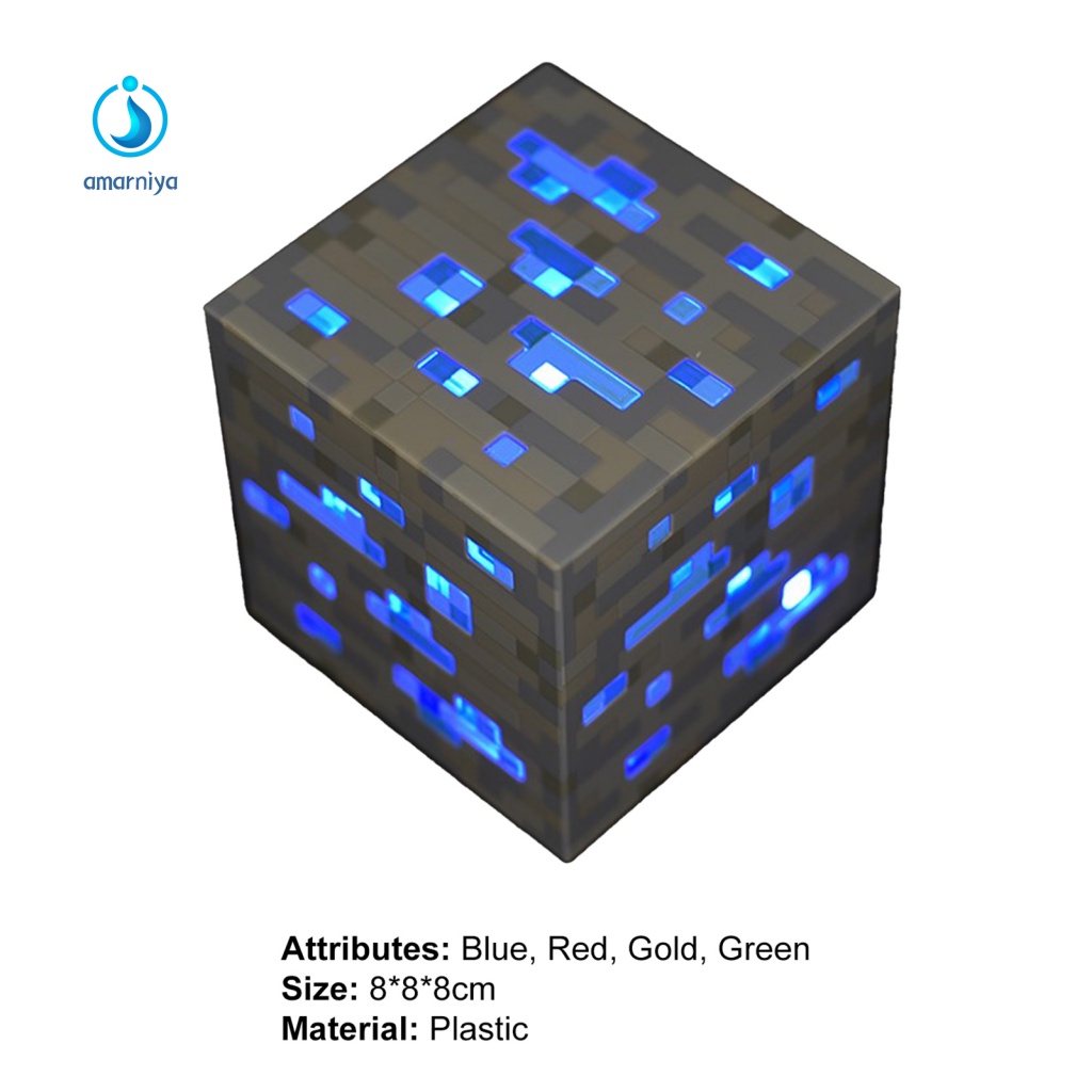 1 Bộ Đèn LED Hình Khối Lập Phương Sạc USB Bền Bỉ Dùng Trang Trí Tiệc