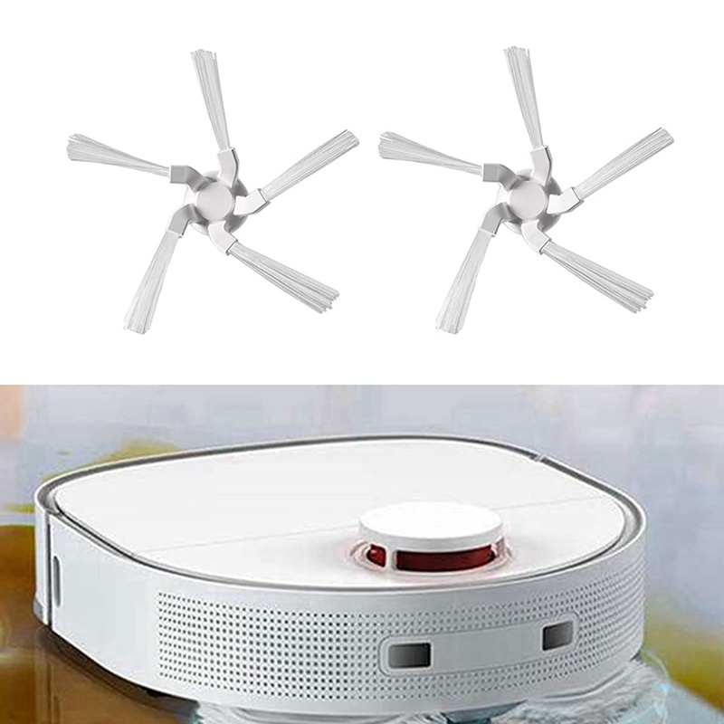 4 cái Chổi bên , 4 cái Bộ lọc HEPA cho Phụ kiện thay thế máy hút bụi Bot W10 W10Pro