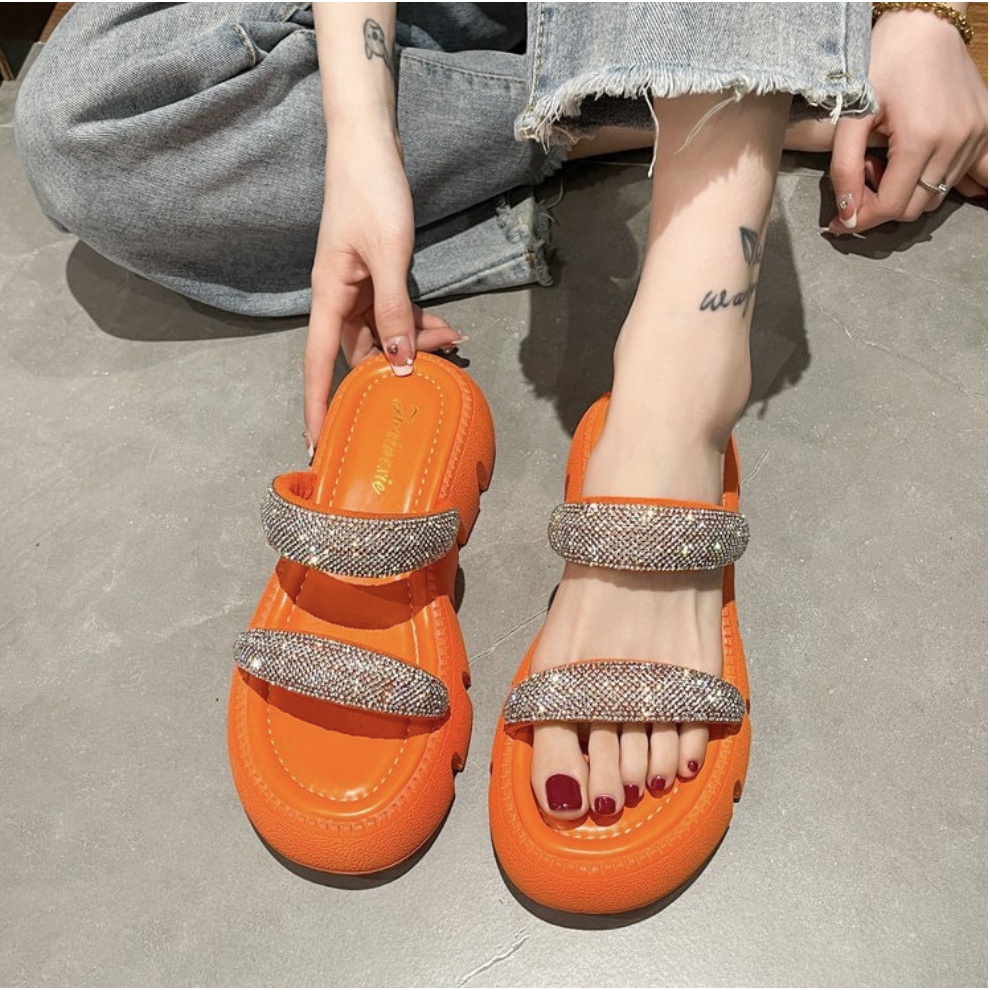 Seraphine dép nữ fashion sandal nữ sục dép quai hậu nữ  -AA1388