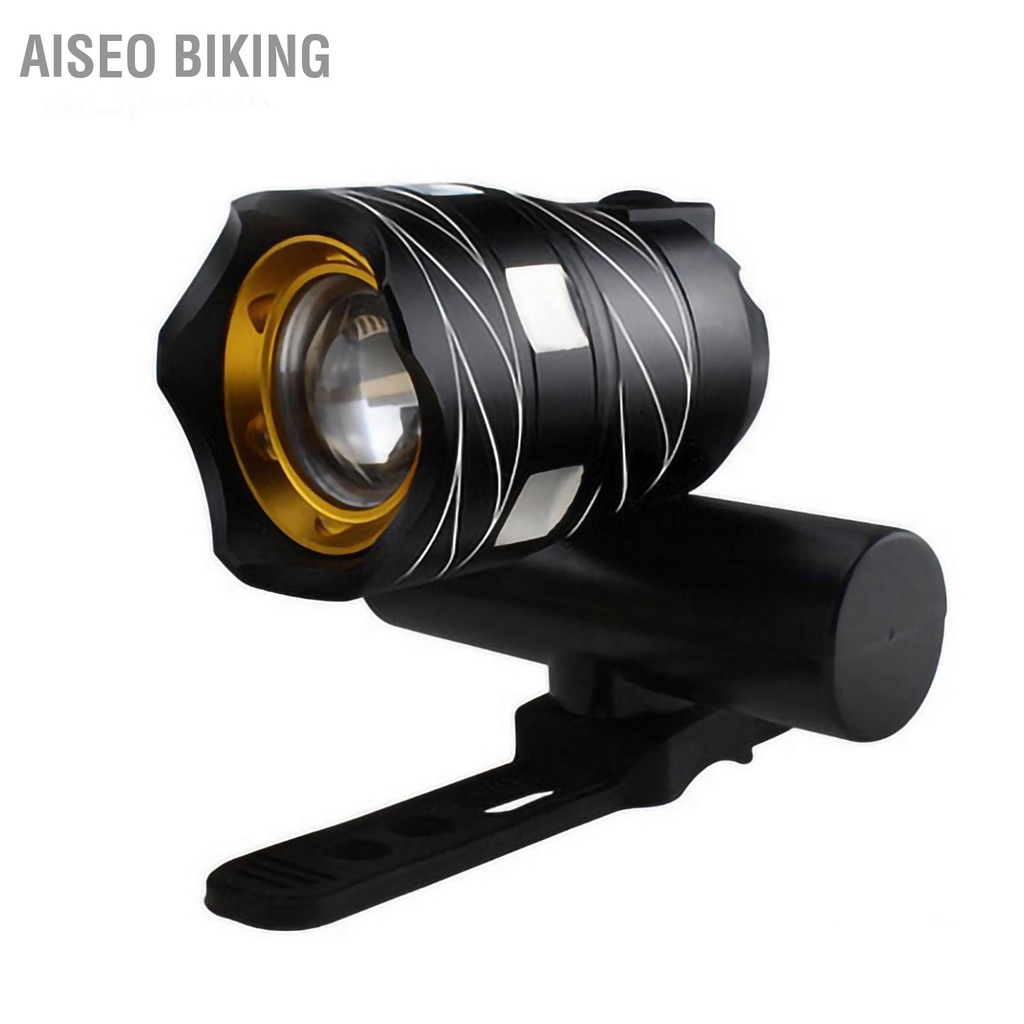 Đèn xe đạp thể thao usb và đèn hậu Đèn gắn xe đạp Bộ 3 Chế Độ Cho Tất Cả Các Loại Aiseo Biking