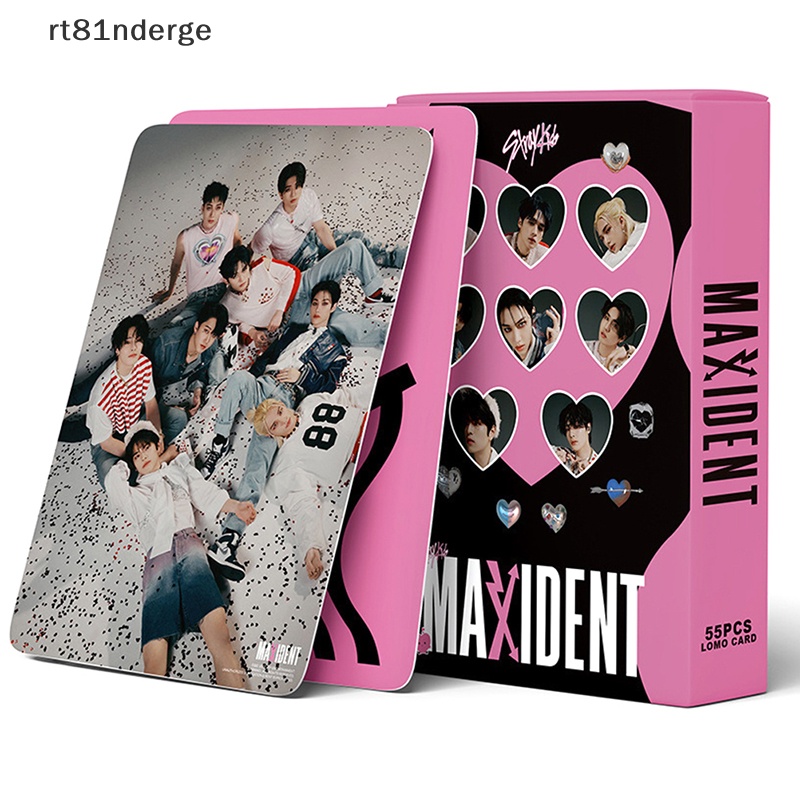 Set 55 Tấm Ảnh Lomo Card Nhóm Nhạc Stray Kids