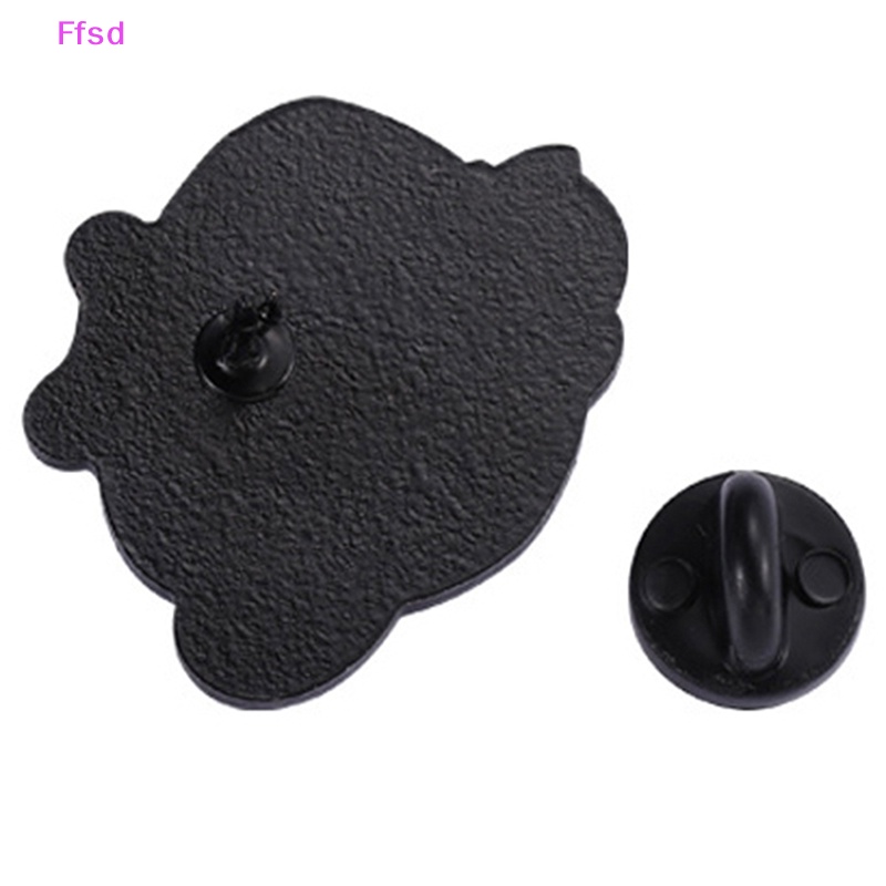 {Ffsd} Ghim Cài Áo Tráng Men Hình Ếch Cà Phê Sữa Nước Ép Có Thể Tùy Chỉnh Làm Quà Tặng Cho Bạn Bè * Bán Chạy