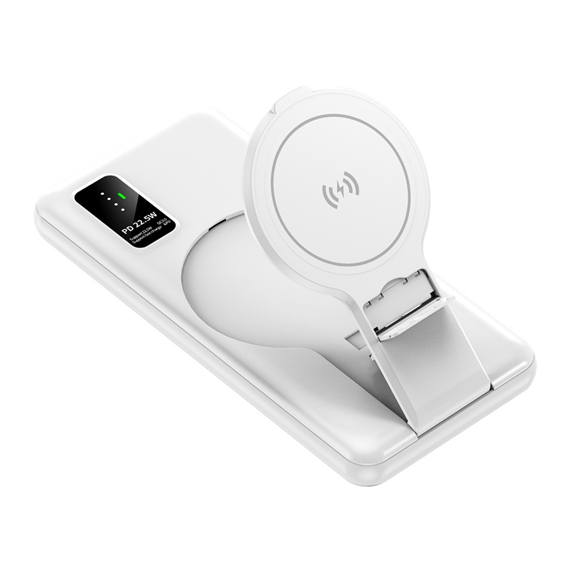 Pin Sạc Dự Phòng Không Dây 20000mAh Từ Tính Mini Magsafe Cho iPhone 14 13 12