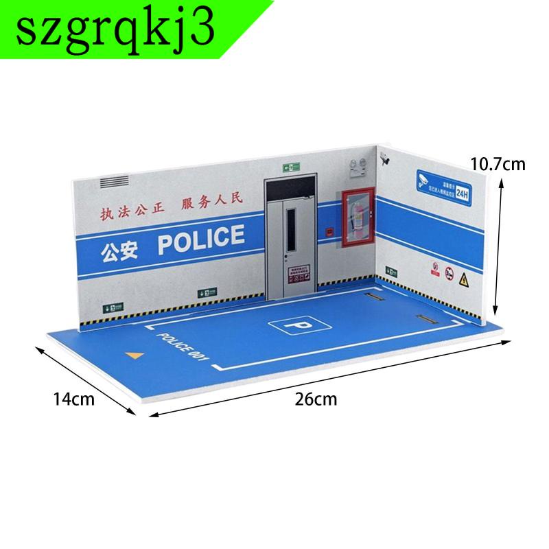 Mô Hình Đồ Chơi Xe Hơi Garage Diorama Tỷ Lệ 1 / 24 szgrqkj3