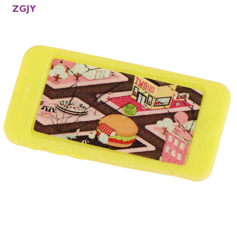 Set 5 Điện Thoại Mini Trang Trí Nhà Búp Bê Mới