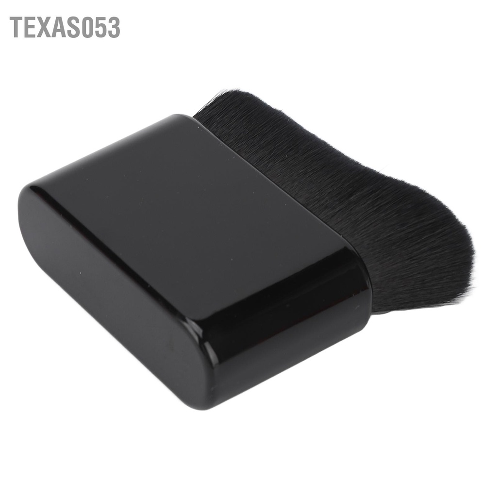 Texas053 Bàn chải thuộc da phẳng Kích thước lớn trang điểm cơ thể pha trộn màu đen cho ứng dụng tự nhuộm