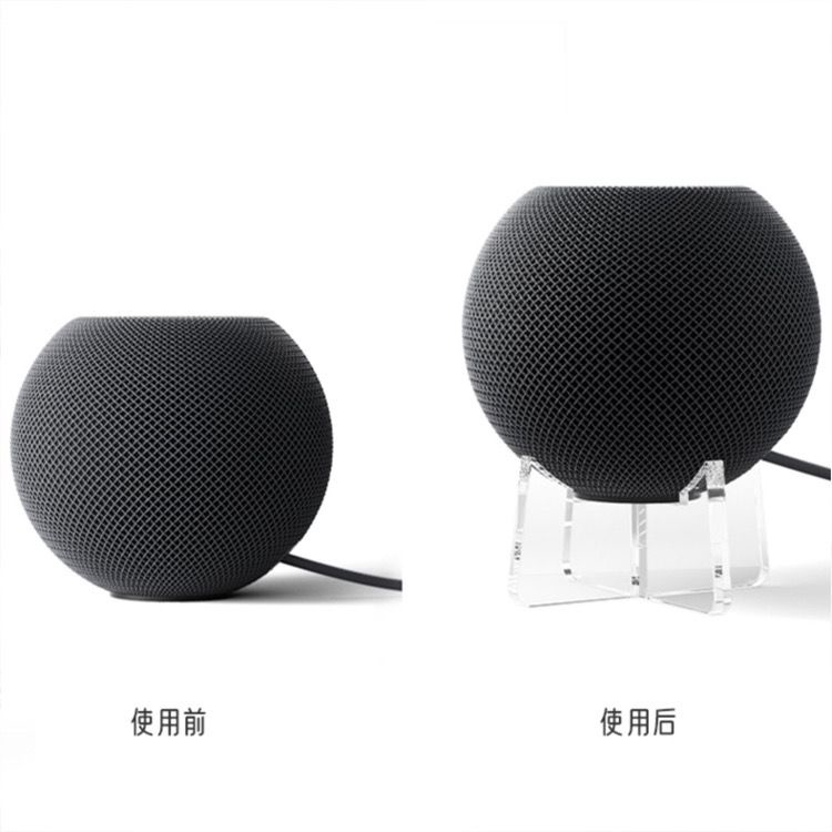 Giá Đỡ Mini Bằng Acrylic Phù Hợp Cho Loa Bluetooth Không Dây Apple HomePod