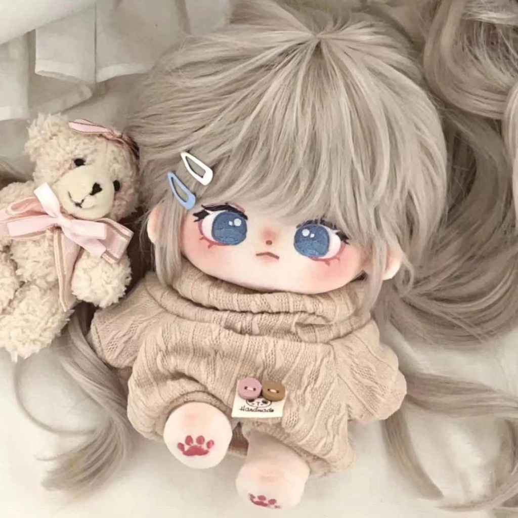 Bộ Quần Áo Dành Cho Búp Bê Kích Thước 20cm Bằng Chất Liệu Cotton