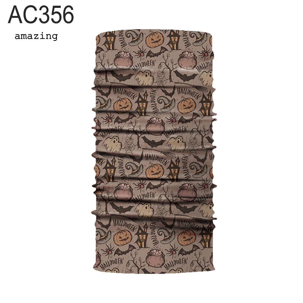 Khẩu Trang Che Phủ Cổ Mặt Và Cổ Họa Tiết Đầu Lâu / Hổ / Rằn Ri Dùng Khi Đi Xe Đạp Ngoài Trời