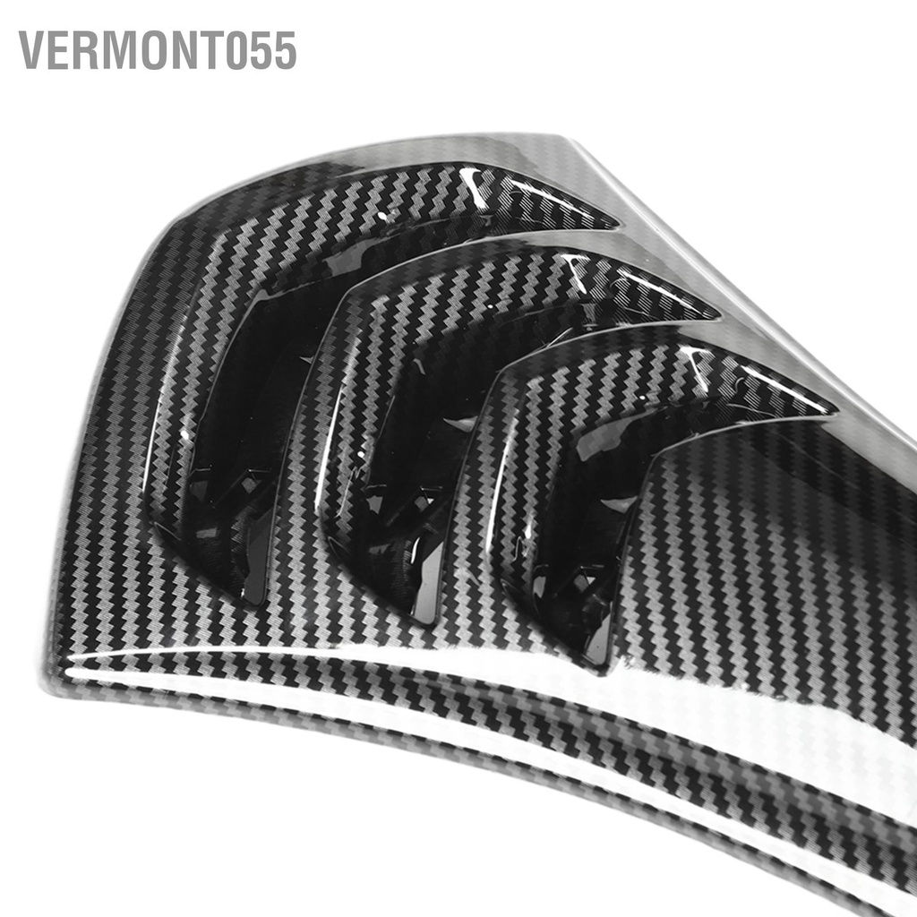 Vermont055 Vỏ Fairing Đầu Xe Máy Kiểu Sợi Carbon Giá Đỡ Cà Vạt Sừng Trước Thay Thế Cho VESPA GTS 250 300 GTV 2019‑2021
