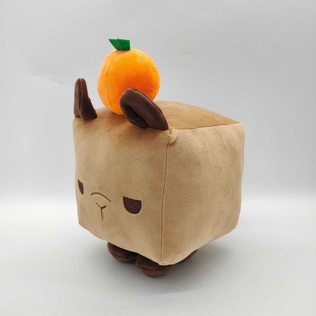 New big games cat plush Square cat doll pet simulator x plush RLTM