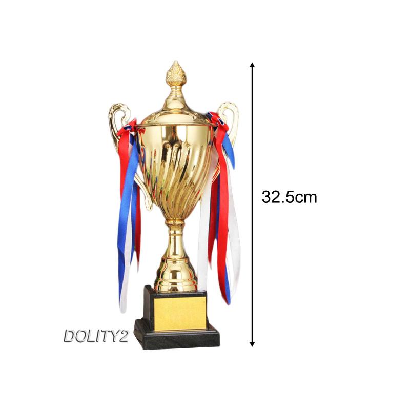 [Dolity2] Phần Thưởng Giải Thưởng Trophy Với Dây Ruy Băng Trang Trí Chiến Thắng Cho Trẻ Em Troph