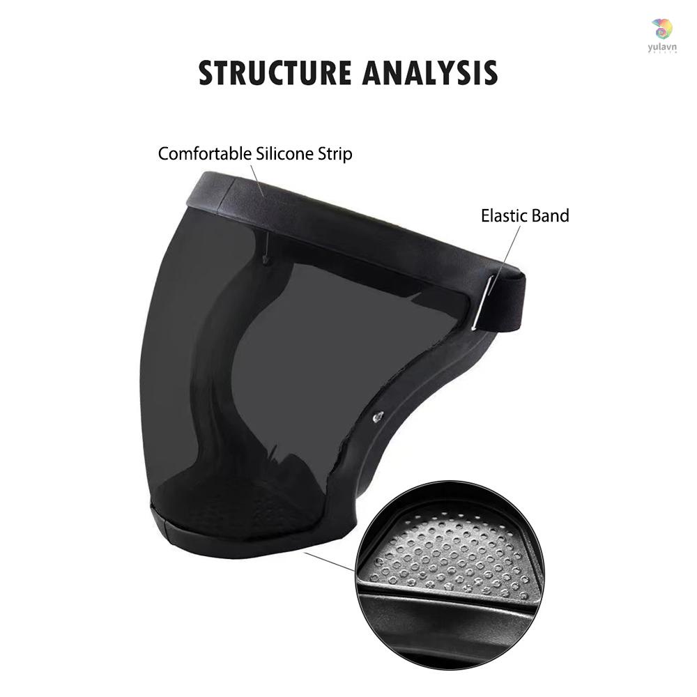 Tấm Chắn Bảo Vệ Mặt Khi Hàn 1200 Tiện Lợi°C Vỏ Bọc Bảo Vệ Mặt Chịu Nhiệt Độ Cao Thoáng Khí Đa Năng
