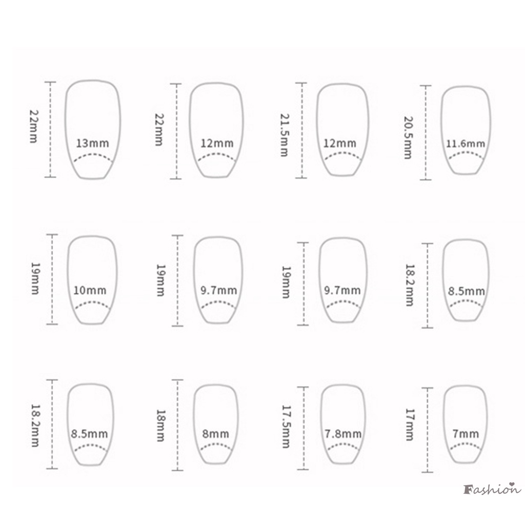 Bộ Móng Tay Giả Màu Xanh Lá Tự Nhiên Dùng Trang Trí Nhà Cửa DIY