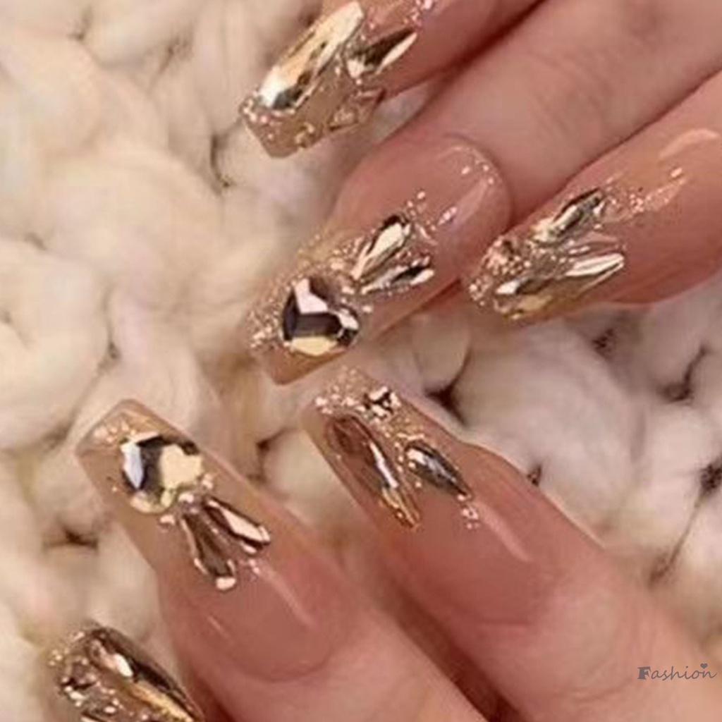 Móng Tay Giả Hình Thỏ Lấp Lánh Ngọt Ngào Và Quyến Rũ Có Thể Tái Sử Dụng