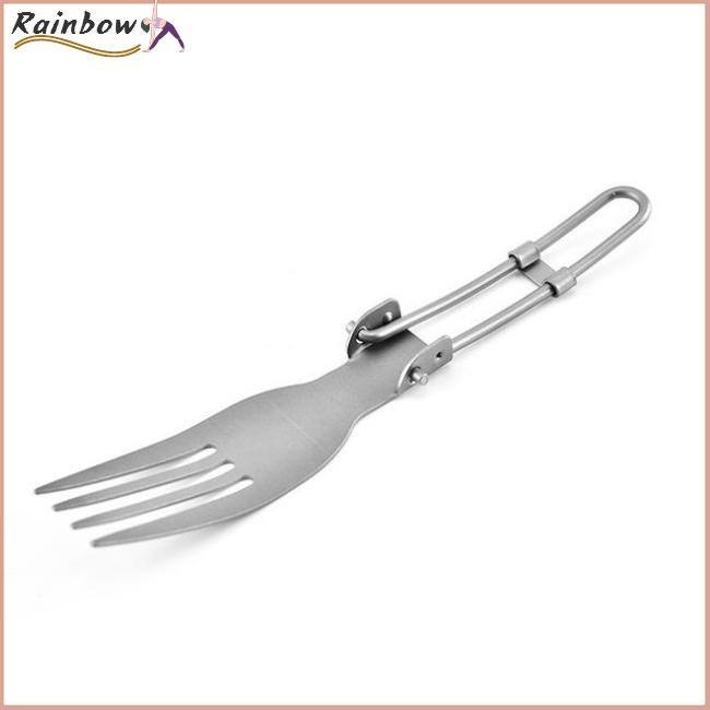 Nĩa Titan Dài Gấp Gọn Tiện Lợi Cho Cắm Trại Dã Ngoại