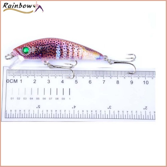 Mồi Câu Cá Giả Bằng Nhựa Cứng Mắt 3D 7cm 8.2g