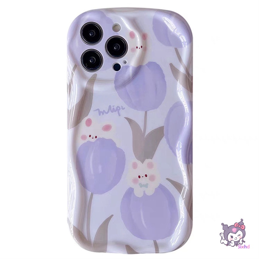 Ốp Điện Thoại TPU Mềm Họa Tiết Hoa 3D Cho iPhone 14 13 12 11 Pro Max SE2020 X XR Xs Max 7 8 6 6s Plus