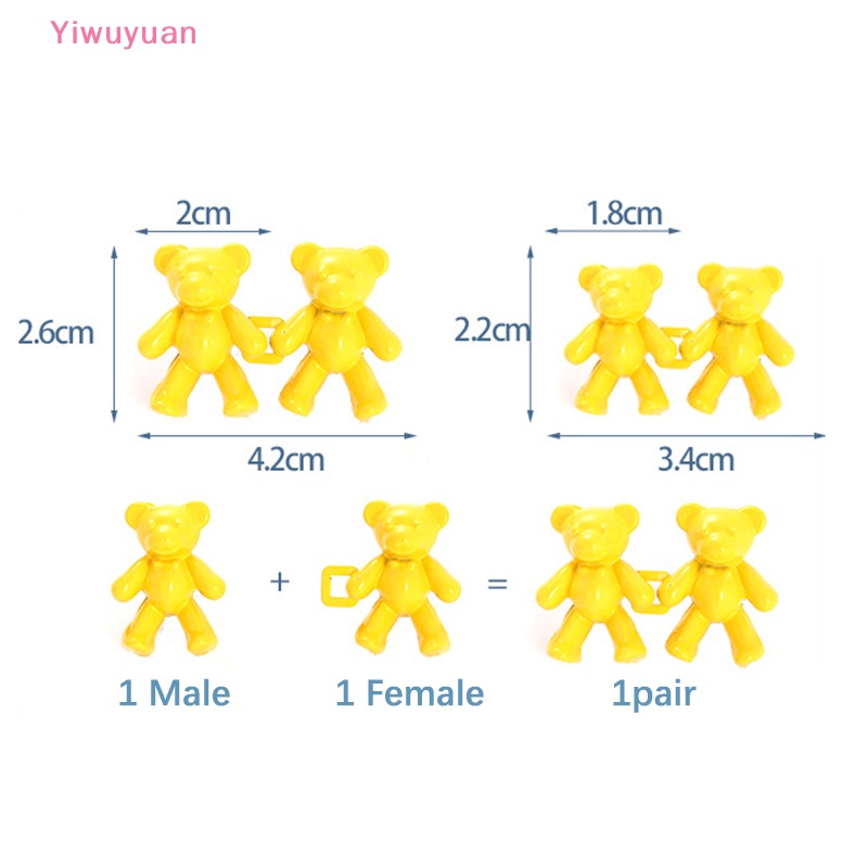 1 Cặp Khóa Thắt Lưng Quần Jean Không Cần Đóng Đinh Tháo Rời Được Mới