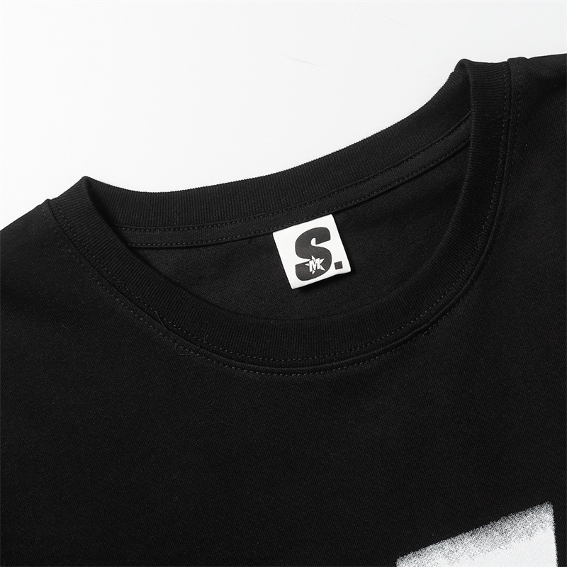 Sta- Áo Thun Tay Ngắn In Hình monogram Đường Phố Mới Nhất Thời Trang Cho Nam Và Nữ Jrtstgdfh