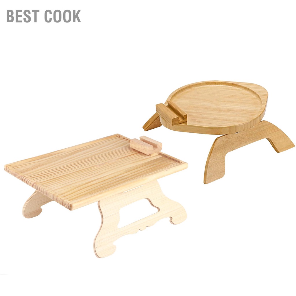 Best cook Sofa Cánh Tay Kẹp Bàn Có Thể Gập Lại Bằng Gỗ Trên Khay Với Giá Đỡ Điện Thoại Cho Ghế Chống Bẹp Đầu