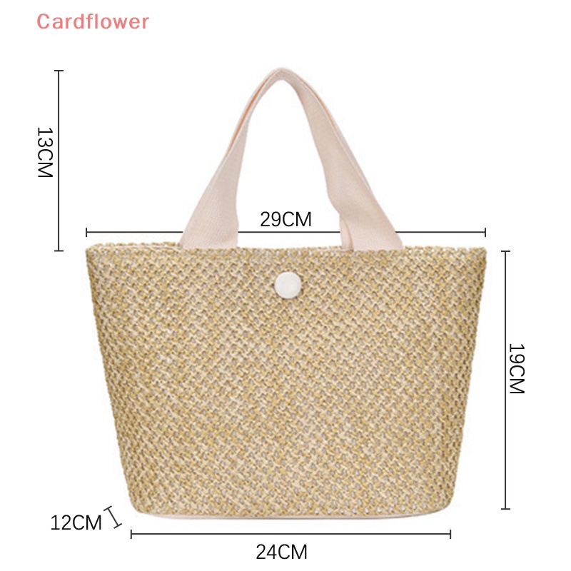 Túi Cói Đeo Vai Sức Chứa Lớn Thời Trang Mùa Hè Mới