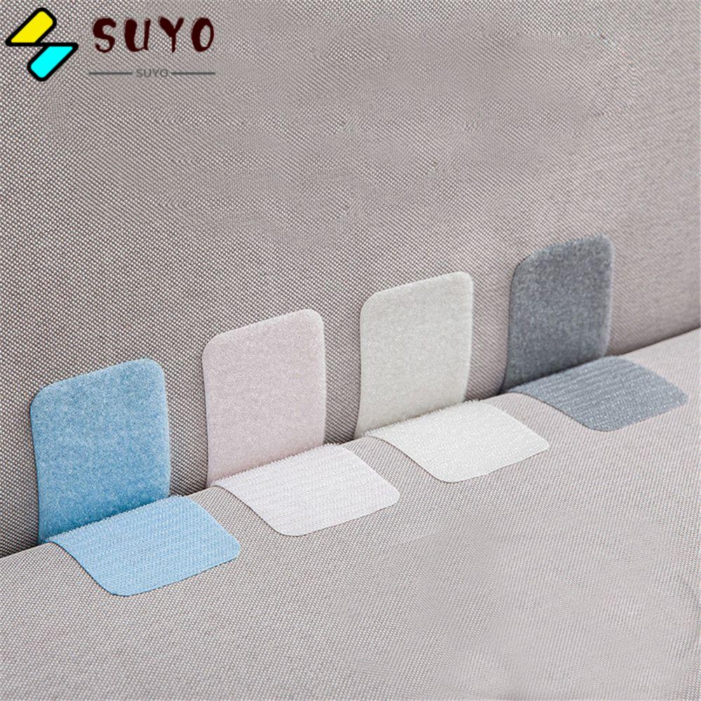 Bộ 10 Cặp Miếng Dán Đệm Ghế Sofa Tự Dính Hai Mặt Họa Tiết Chấm Bi