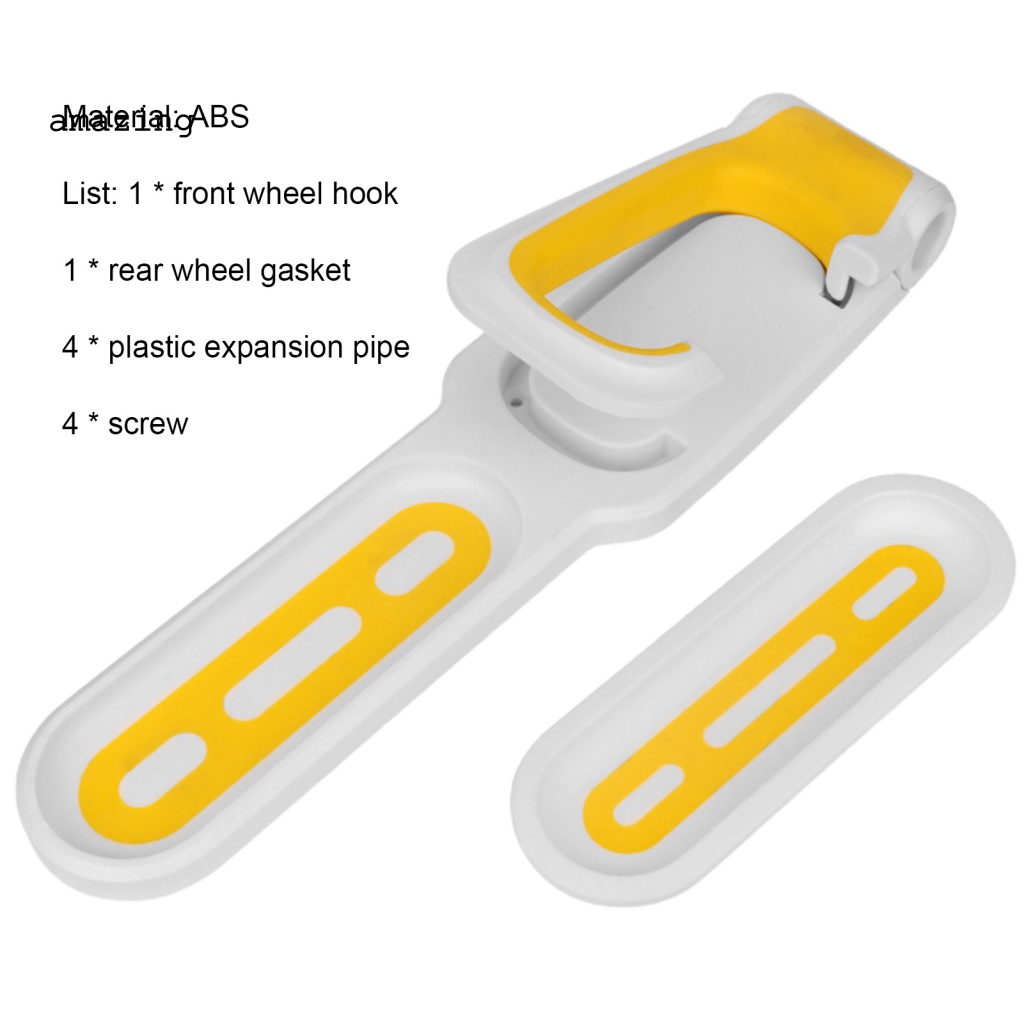 Giá Đỡ Xe Đạp Gắn Tường Chống Ăn Mòn Tiết Kiệm Không Gian