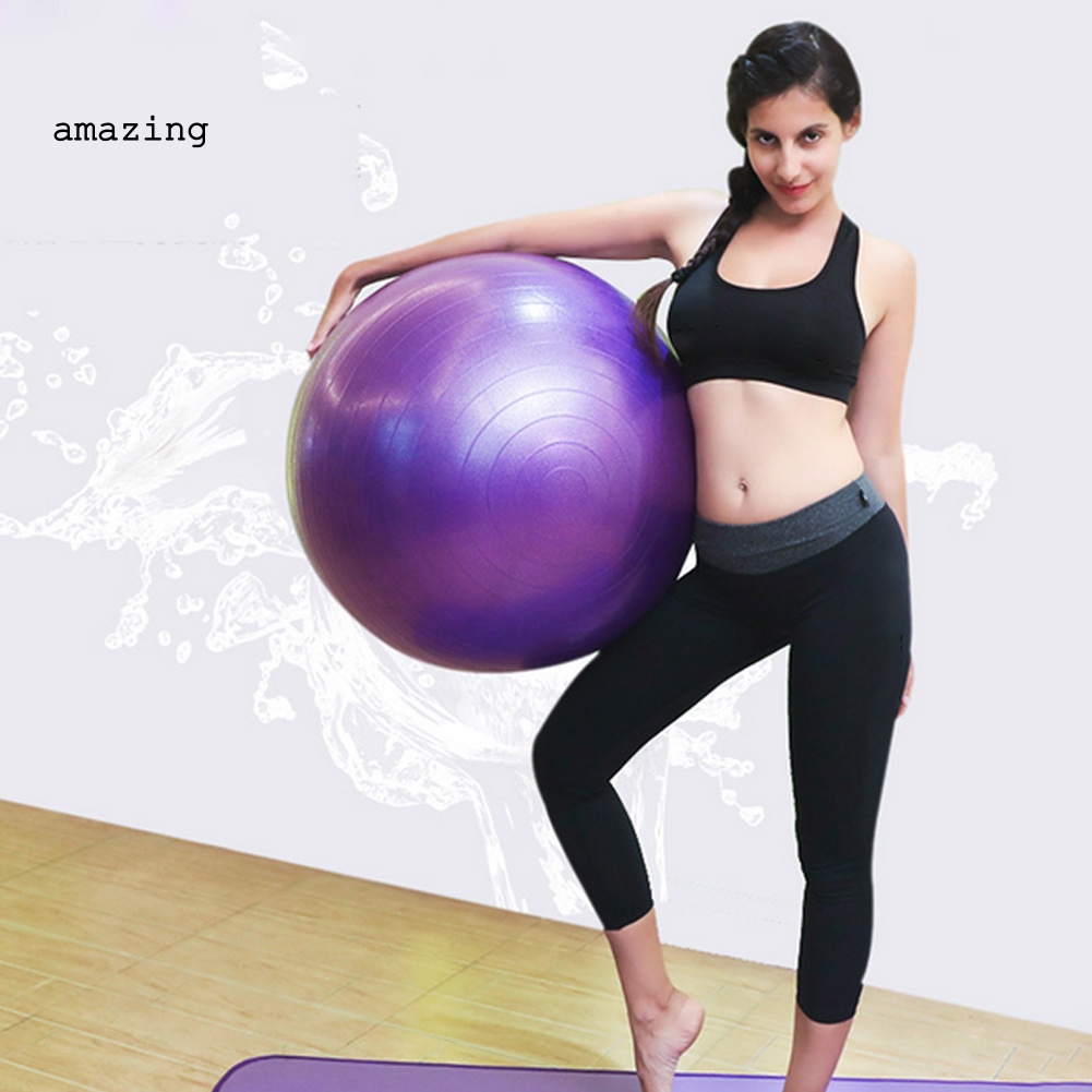 Bóng Bơm Hơi Tập Yoga Dày Dặn Chống Nổ 45cm