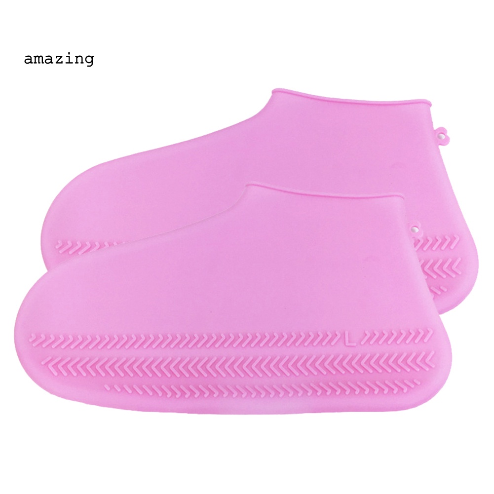 Vỏ Bọc Giày Đi Mưa Bằng Silicon Chống Thấm Nước Có Thể Tái Sử Dụng