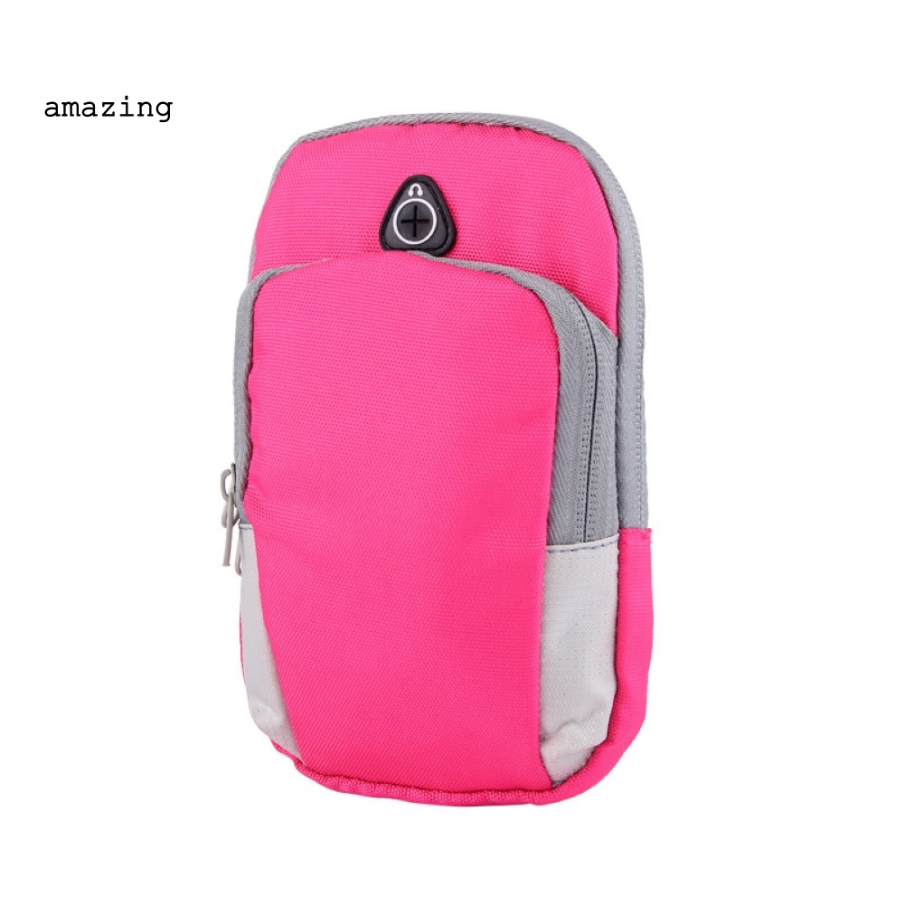 Túi Đựng Điện Thoại 4-6inch Đeo Cánh Tay Có Khóa Kéo Cho Các Hoạt Động Thể Thao Ngoài Trời