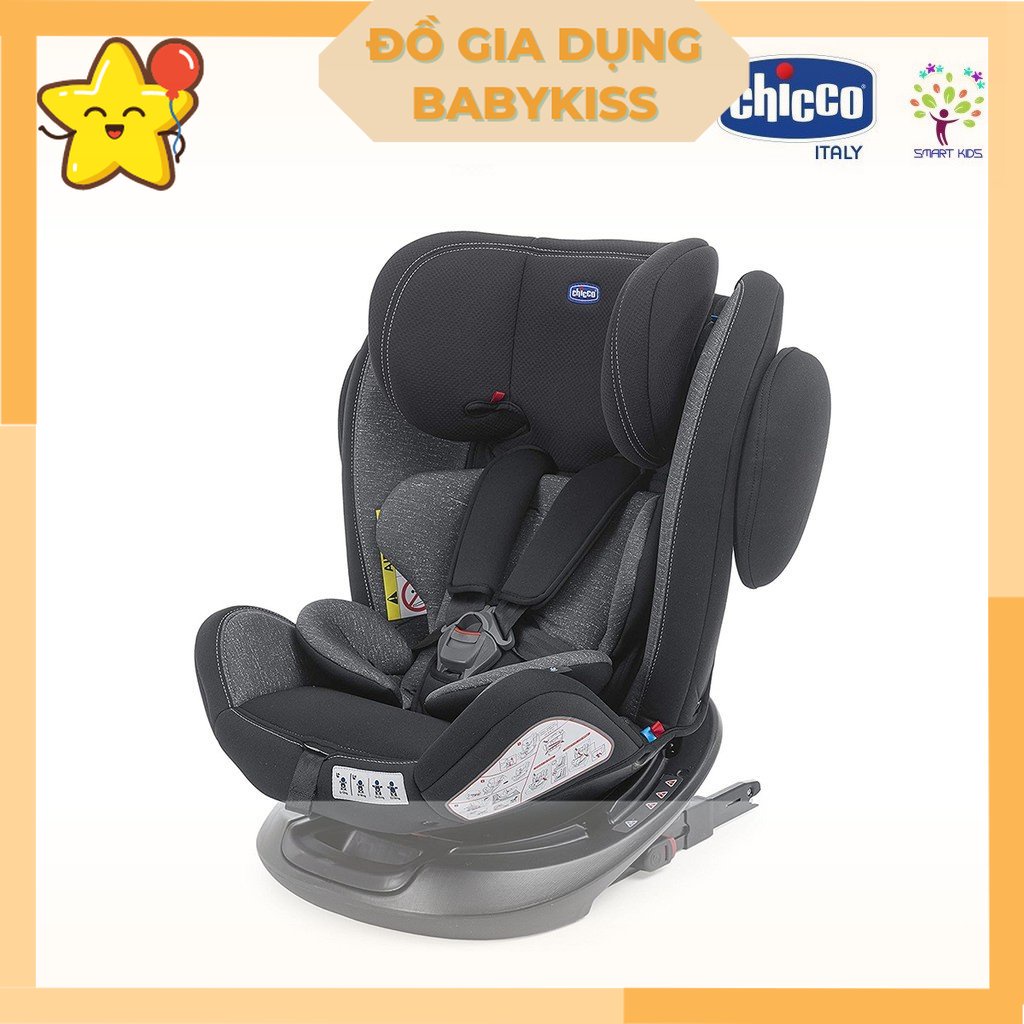 Ghế Ngồi Ô Tô Chicco Unico Isofix 0-12y Xoay 360˚ Gia Dụng Babykiss