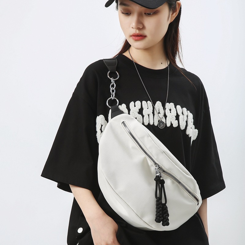 Túi Đeo Chéo Ngực Cỡ Lớn Phong Cách Thể Thao Nhật Bản Cho Nam