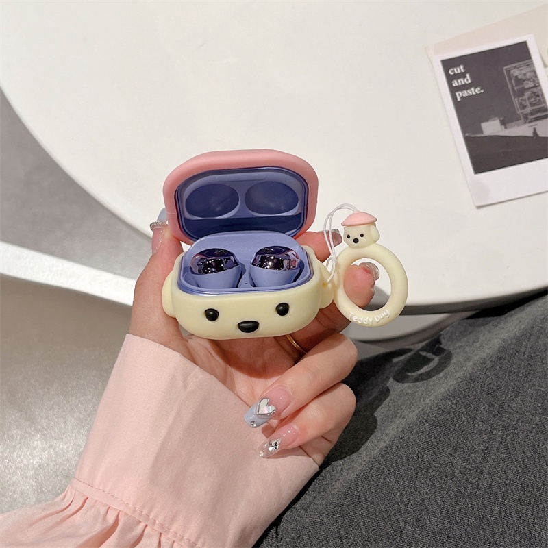 Bao Đựng Điện Thoại Chống Sốc In Hình Thú Hoạt Hình Cho samsung galaxy buds pro & buds2 pro Ốp