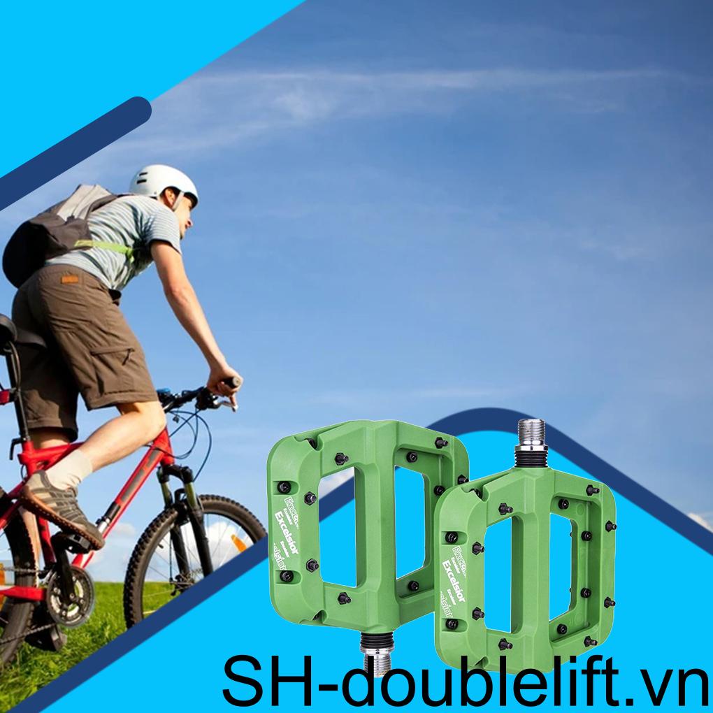 1 Cặp Bàn Đạp Xe Đạp Leo Núi Bằng Sợi Nylon Màu Trơn Chống Trượt ZTTO
