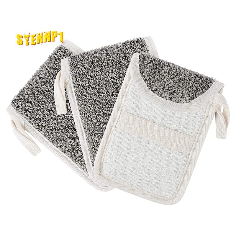 Bộ 3 Túi Đựng Xà Phòng Tẩy Tế Bào Chết Toàn Thân Kèm Dây Treo Tiện Dụng Cho Nhà Tắm