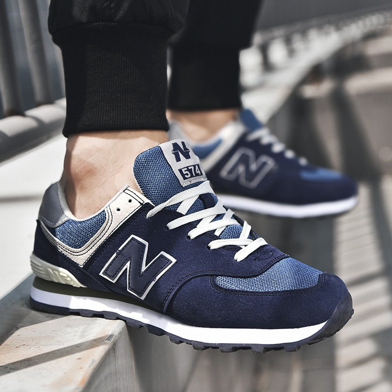 Giày Chạy Bộ Thể Thao Chống Trượt Chống Mòn Có Đệm Khí Chống Sốc Thời Trang Cho Cặp Đôi