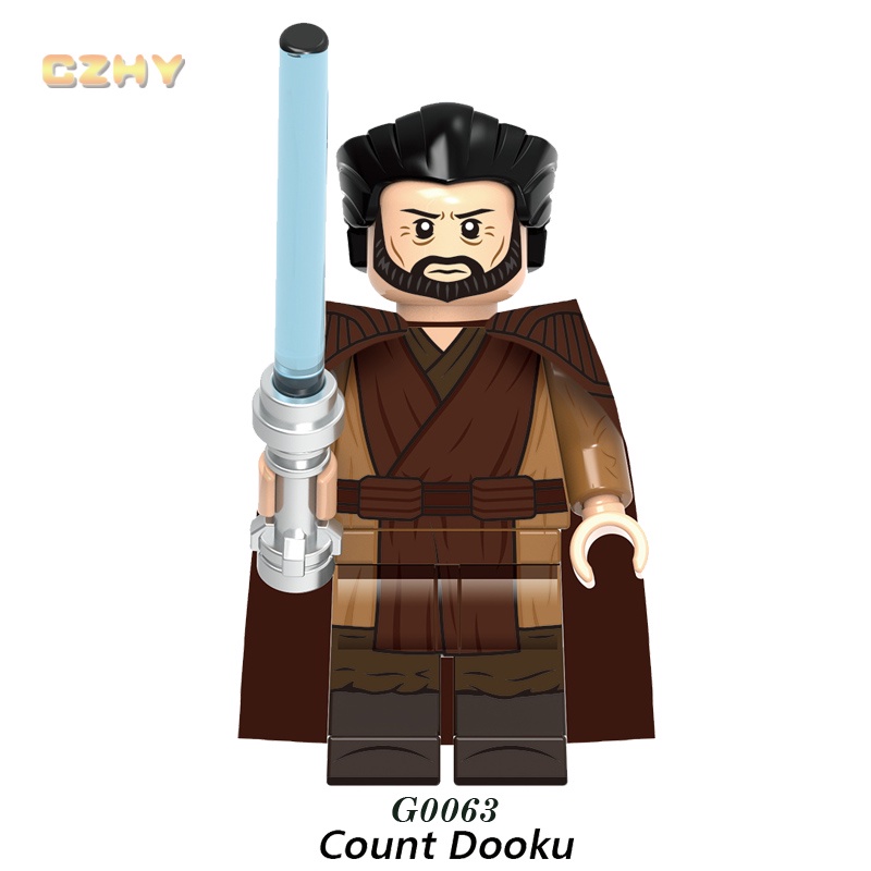 Mới Mô Hình Đồ Chơi Nhân Vật Anakin Qui-Gon Jinn Jei Temple Guard Mace Windu Ahsoka Dooku Ella Secura