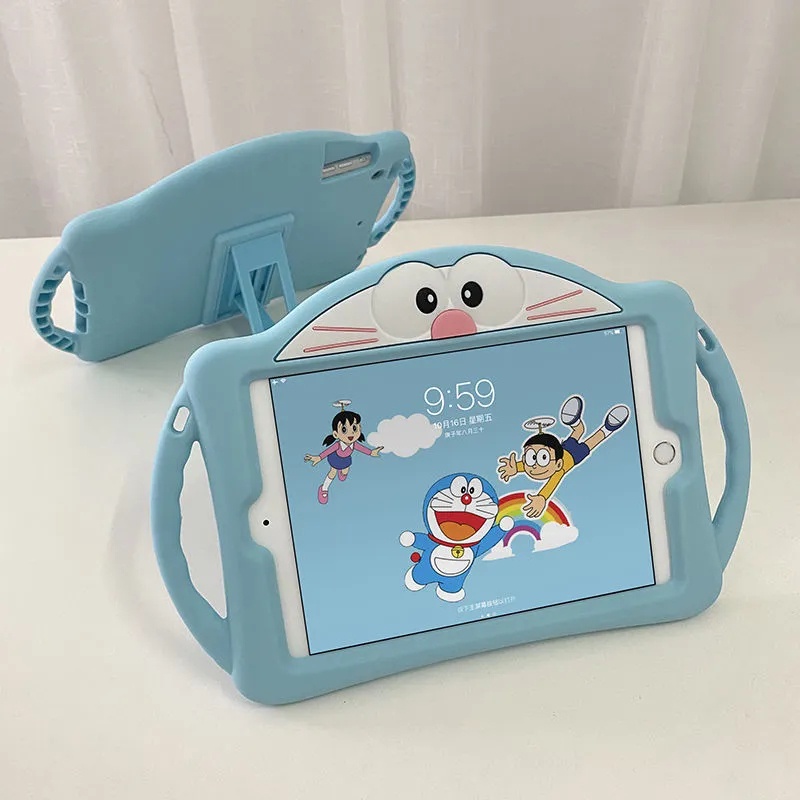 Ốp Máy Tính Bảng Họa Tiết Doraemon Cho iPad 2 / 3 / 4 / Mini / Air / Pro