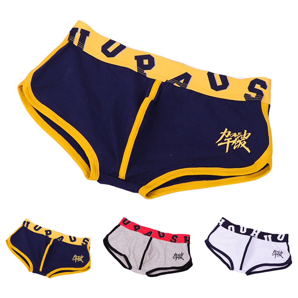 Quần Lót Cotton Mềm Mại Thoáng Khí Thoải Mái Cho Nam