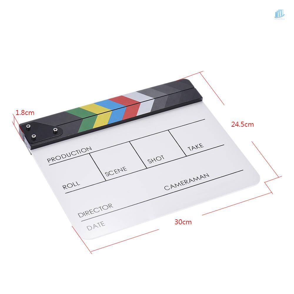 Bảng Clapboard Khô Bằng Acrylic 10 &quot;* 12&quot; / 24.5 * 30cm