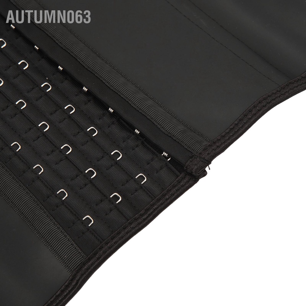 Autumn063 Phụ Nữ Underbust Cao Su Thể Thao Eo Huấn Luyện Bụng Điều Khiển 4 Hàng Móc Hình Dáng Cơ Mặc Dây Chéo