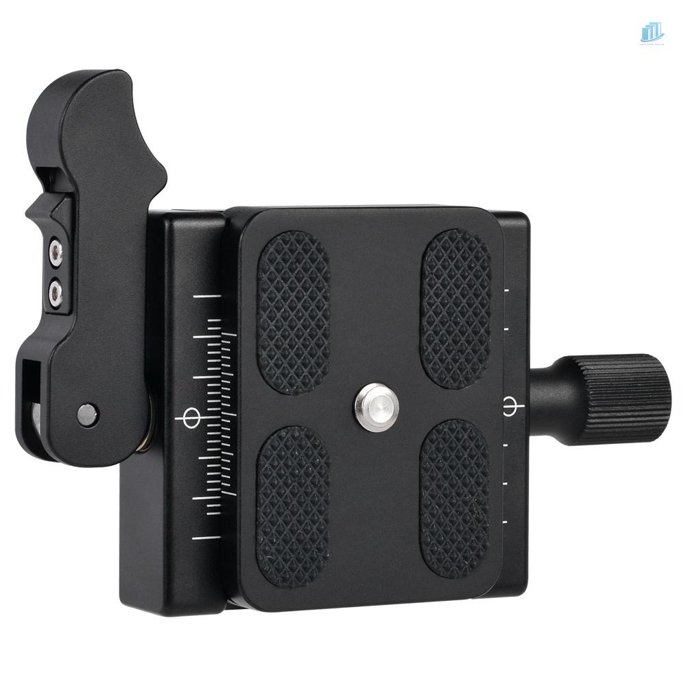 Đĩa Tháo Lắp Nhanh Bằng Hợp Kim Nhôm Cho smartwatchinone Andoer CL-50LS Và Tiêu Chuẩn Arca Swiss 1 / 4 "&amp; 3 / 8"