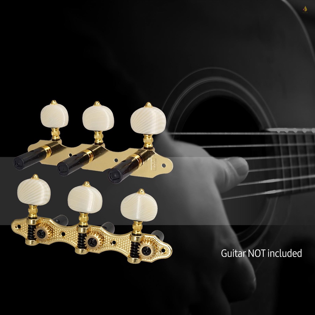 Núm Điều Chỉnh Dây Đàn Guitar Cổ Điển 1: 18 Tuning Key 3 Left 3 Right Guitar